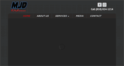 Desktop Screenshot of mjdperformance.com